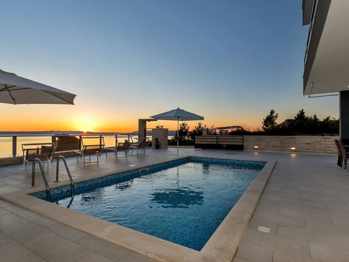 Villa Infinite à Makarska, piscine privée et vue mer - Photo 6