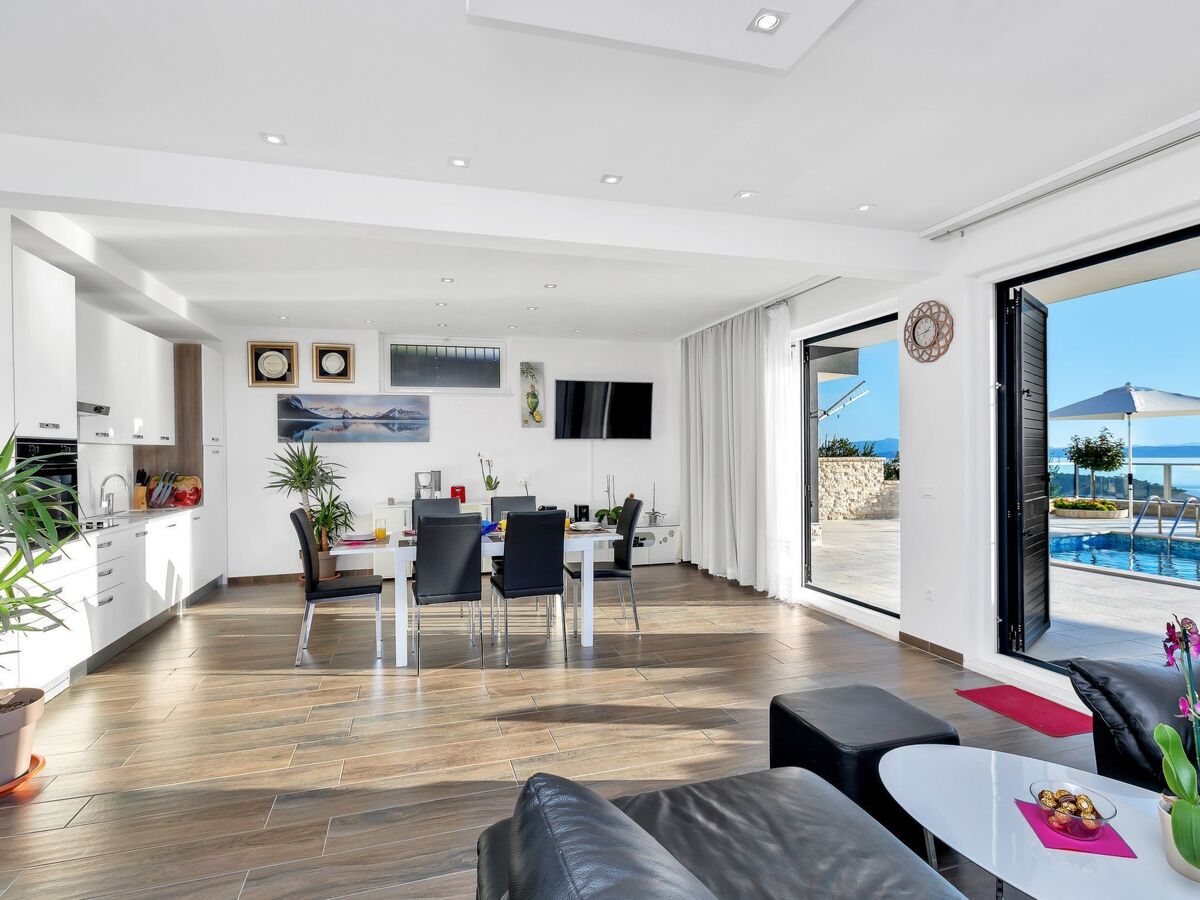 Villa Infinite à Makarska, piscine privée et vue mer - Photo 12