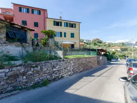 Location appartement à Rapallo, Wohnung im zweiten Stock mit Parkplatz und Garten
