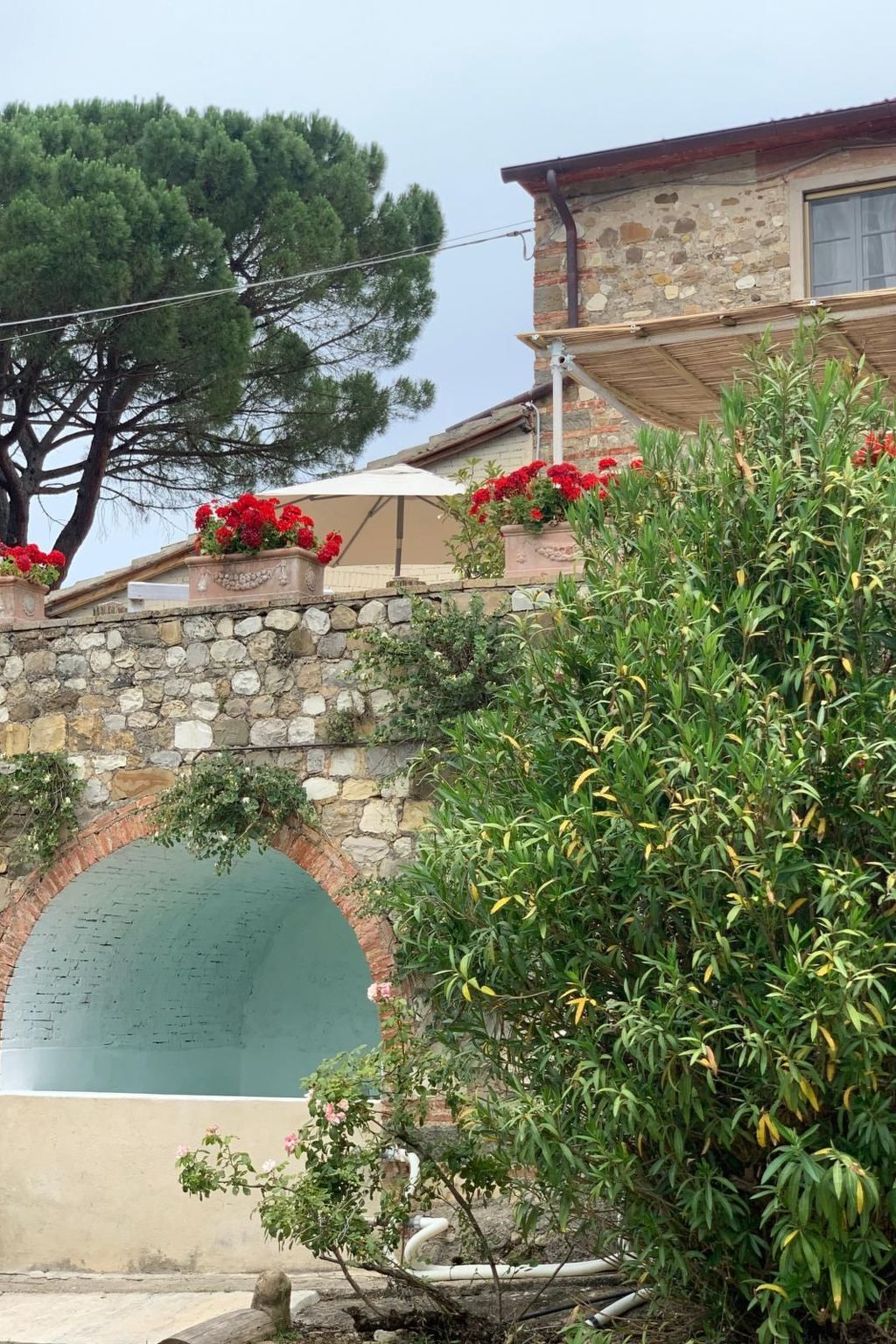 Villa Acquapietra : ferme toscane 7 chambres, piscine et vignobles - Photo 8