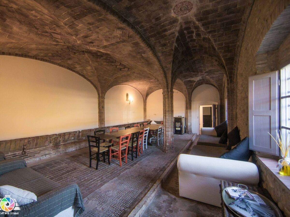 Villa Acquapietra : ferme toscane 7 chambres, piscine et vignobles - Photo 31