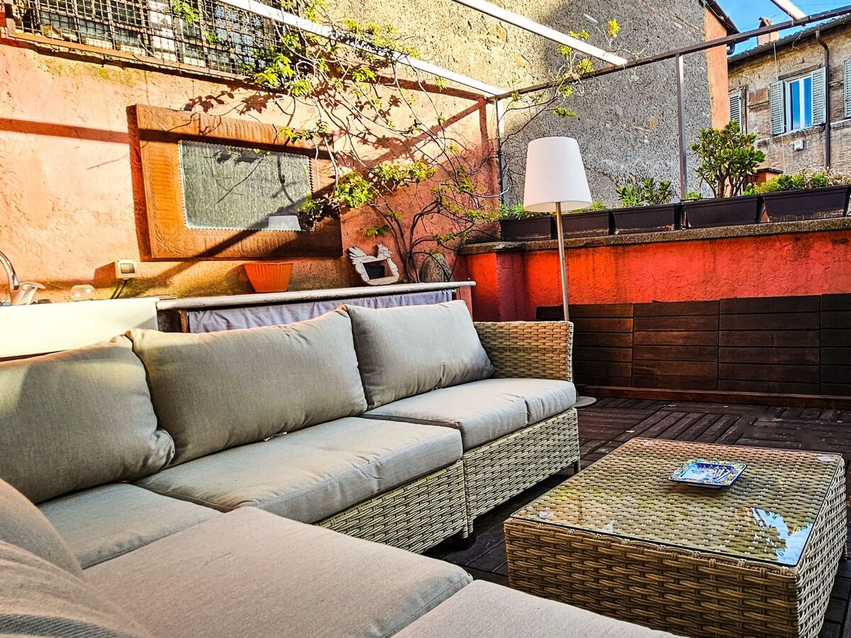 Appartement penthouse avec terrasse, centre historique Rome - Photo 5