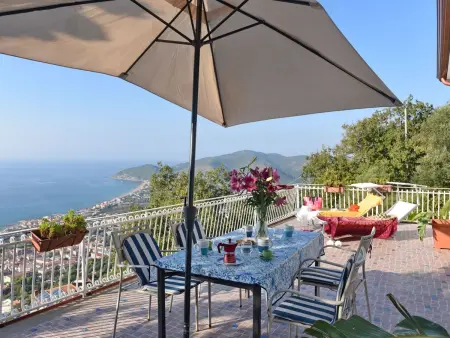 Location appartement à Castellabate, mit Meerblick und großer Terrasse