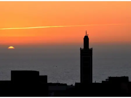Appartement vue mer avec terrasse meublée à Tamraght, 5 pers. : photo 10