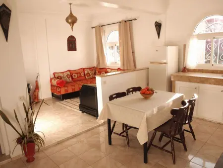 Appartement vue mer avec terrasse meublée à Tamraght, 5 pers. : photo 13