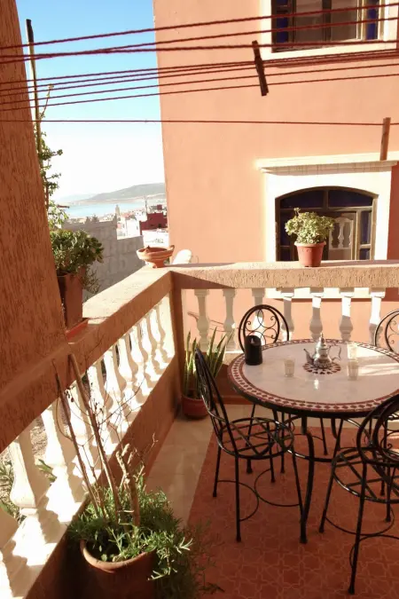 Appartement vue mer avec terrasse meublée à Tamraght, 5 pers. : photo 16
