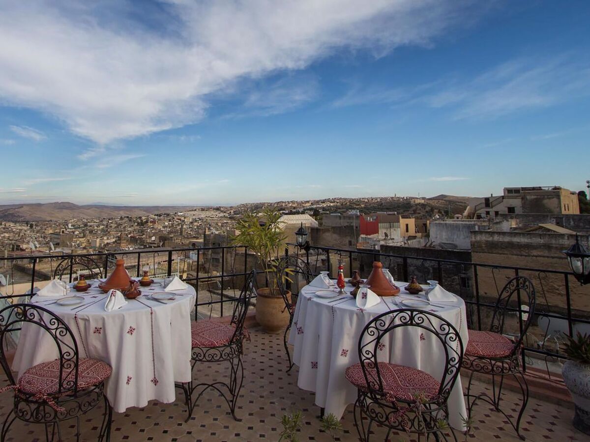 Chambre d'hôte Chaimae à Fès, Wi-Fi et terrasse, bâtiment historique - Photo 12