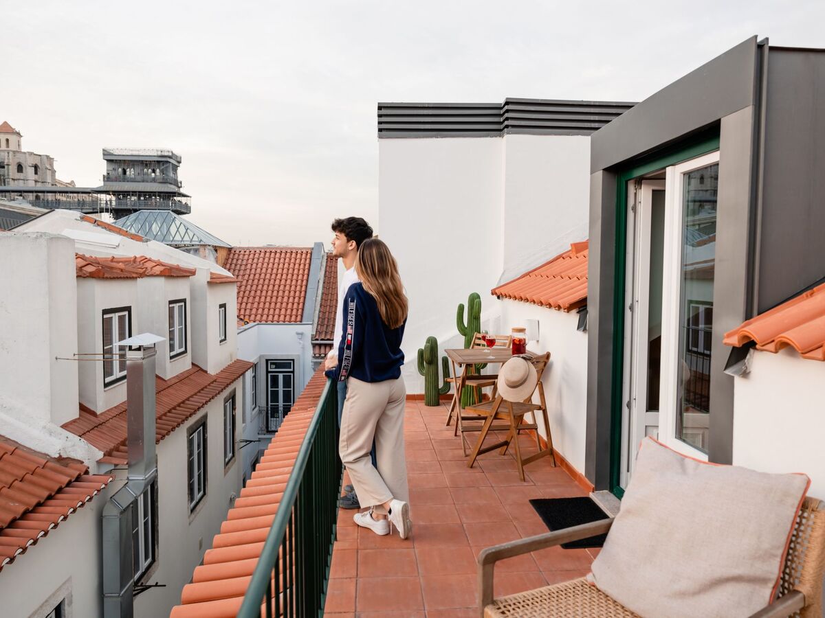 Penthouse Baixa avec terrasse vue Downtown - Photo 7