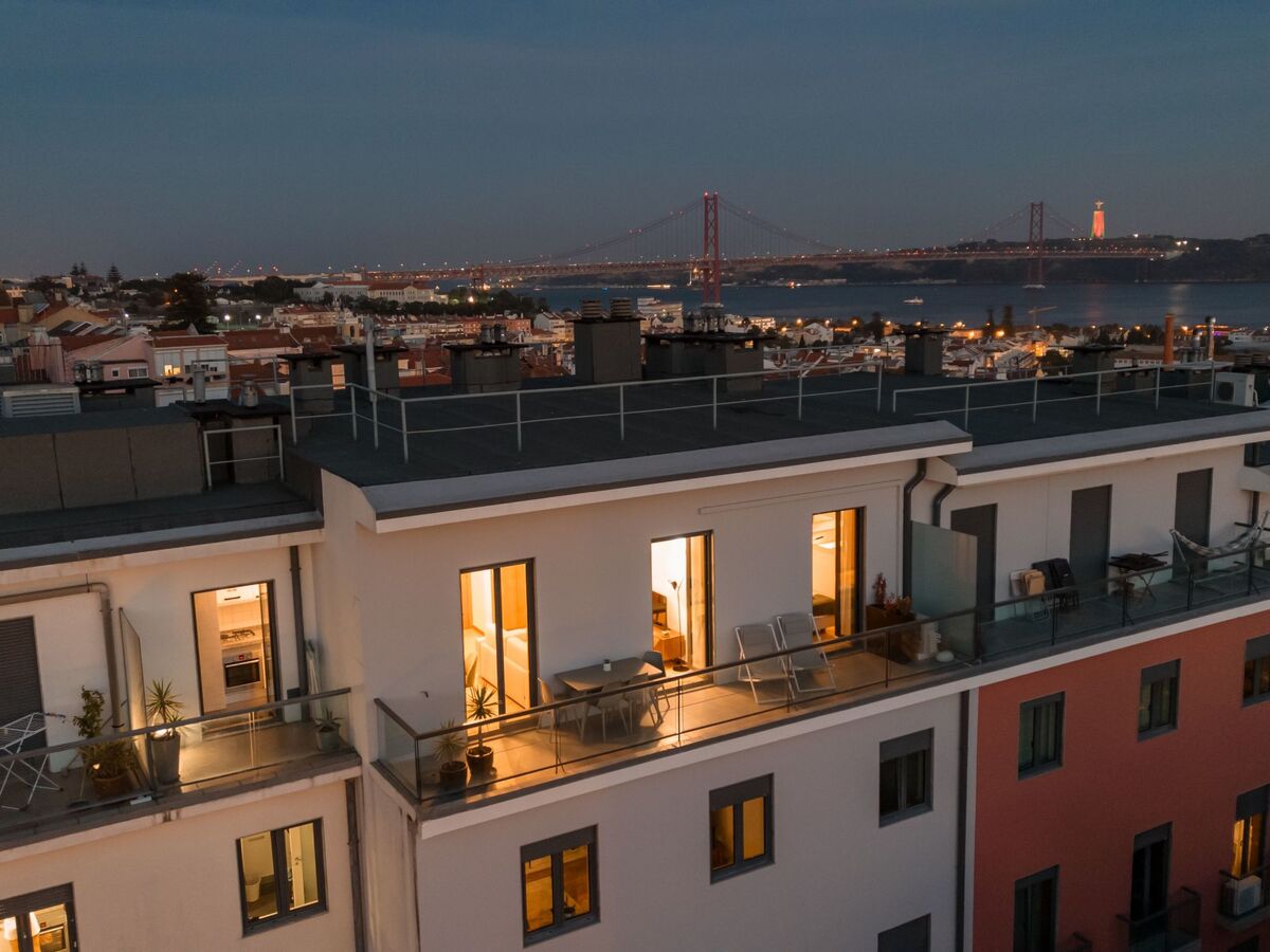 Appartement moderne Ajuda avec balcon vue Tage - Photo 1