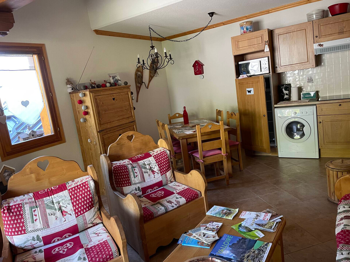Appartement 4 pers à Valloire, balcon et parking privé - Photo 2