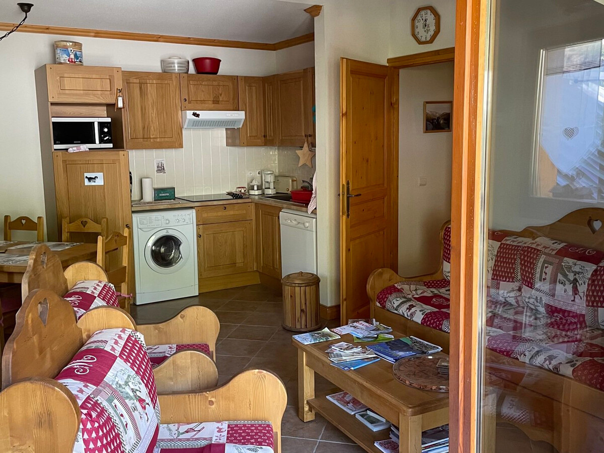 Appartement 4 pers à Valloire, balcon et parking privé - Photo 3
