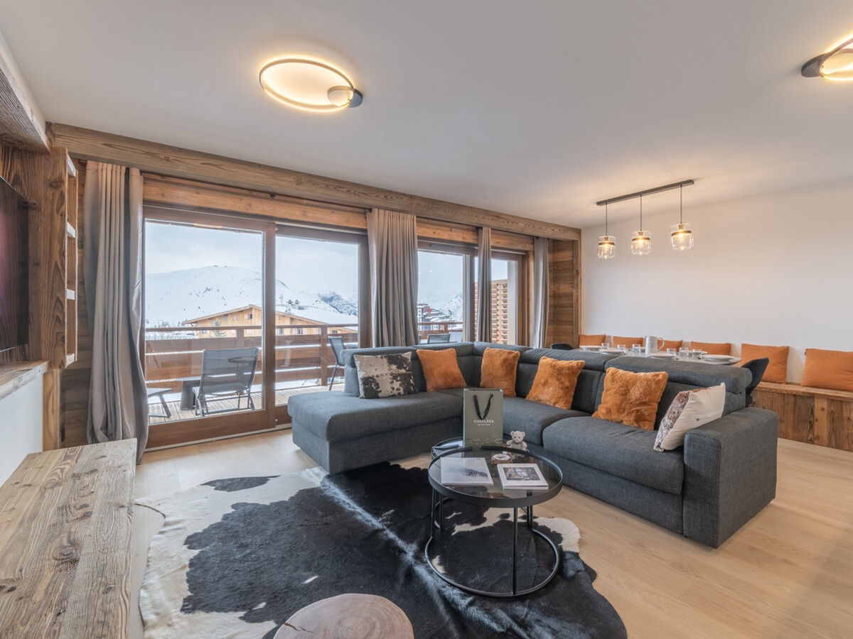 Appartement 6 pers., balcon sud, skis aux pieds à l'Alpe d'Huez - Photo 1