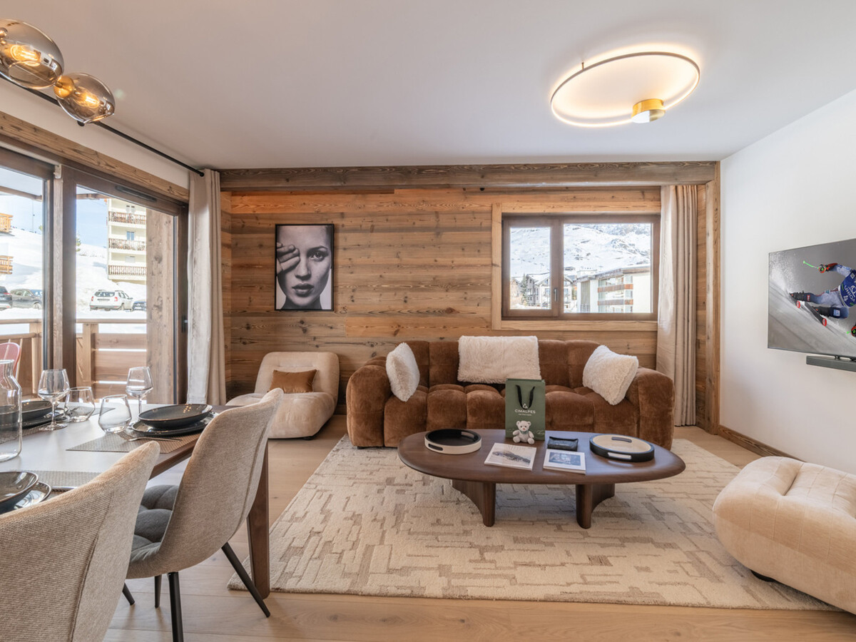 Appartement 6 pers, balcon, sauna – Retour skis aux pieds - Photo 12