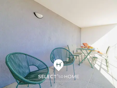 Deux-pièces avec terrasse Sud-Ouest, piscine et parking au Lavandou : photo 2