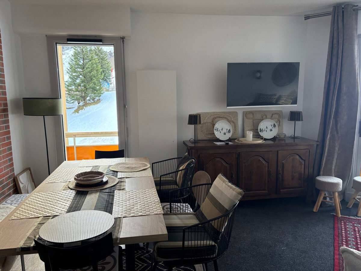 Appartement 8 pers Gourette, balcon sud, vue pistes - Photo 2
