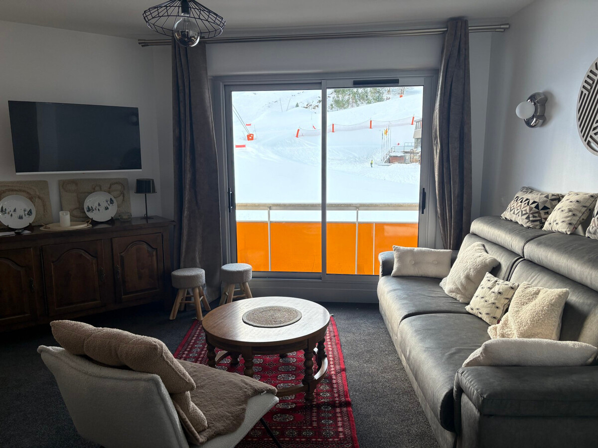 Appartement 8 pers Gourette, balcon sud, vue pistes - Photo 7