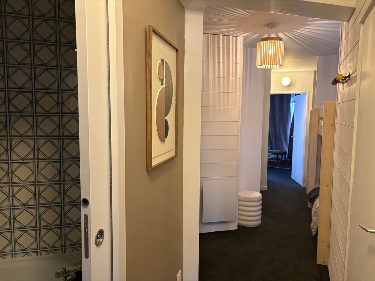 Appartement 8 pers Gourette, balcon sud, vue pistes - Photo 8