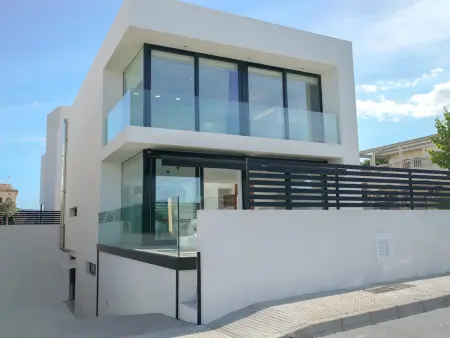 Villa moderne Son Serra de Marina, vue mer et piscine : photo 2