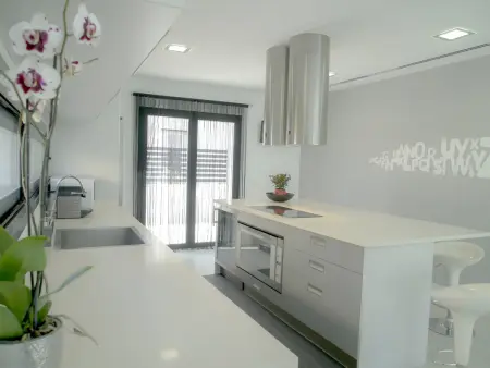 Villa moderne Son Serra de Marina, vue mer et piscine : photo 10