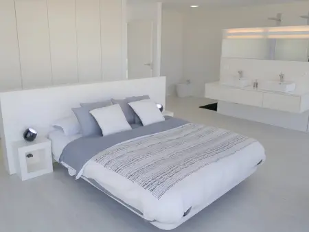 Villa moderne Son Serra de Marina, vue mer et piscine : photo 11