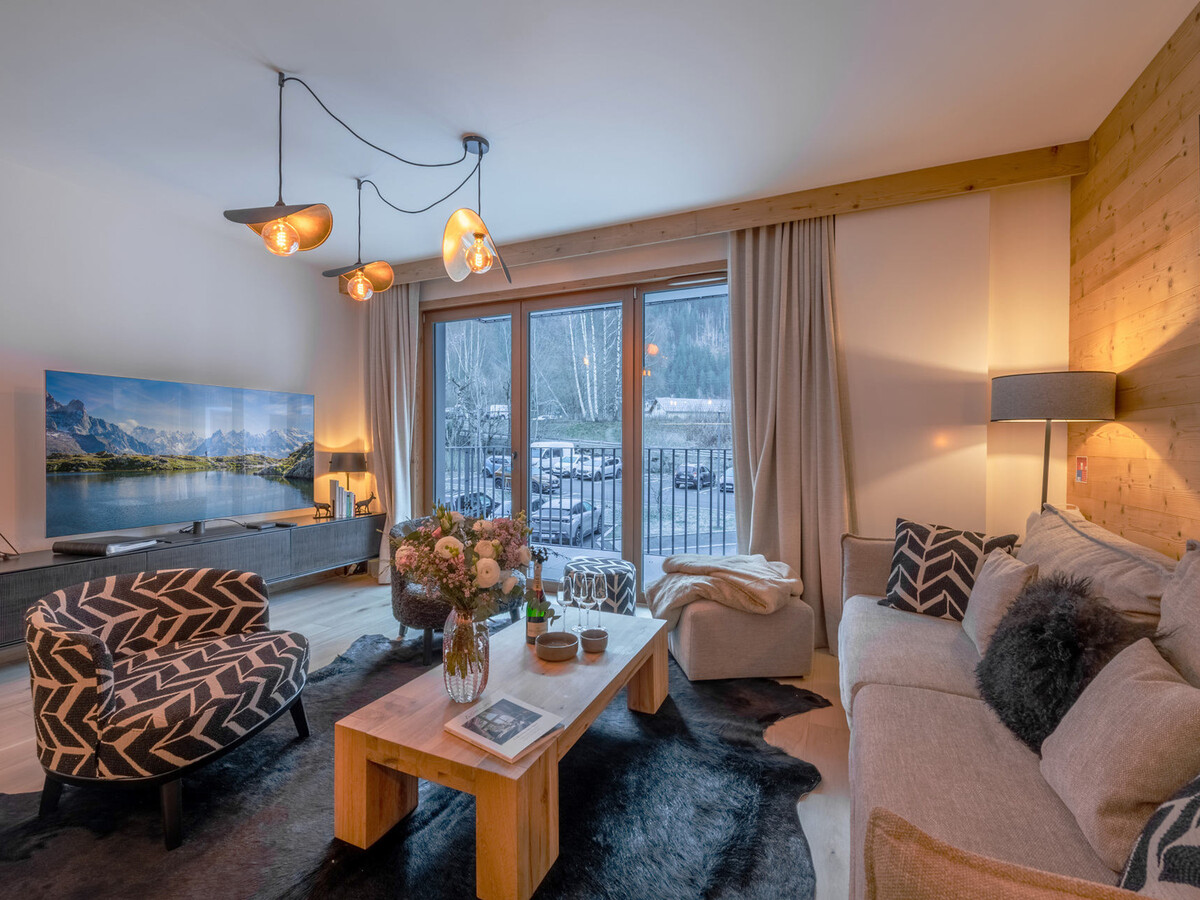 Appartement 3 étoiles centre Chamonix, 6 pers., parking - Photo 1