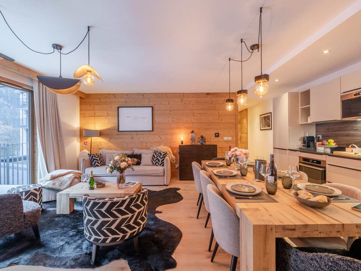 Appartement 3 étoiles centre Chamonix, 6 pers., parking - Photo 2