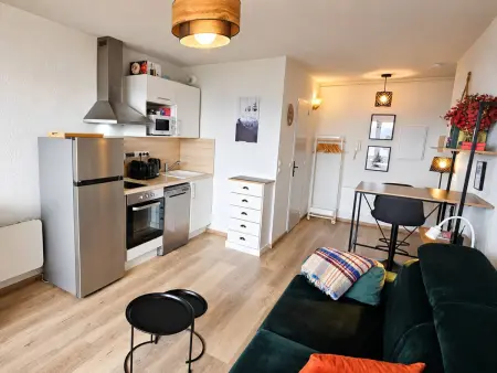Studio avec balcon et vue Pyrénées à Font-Romeu : photo 2