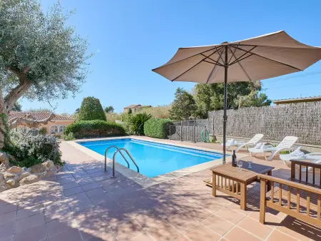 Location villa à Blanes, Grande maison familiale à Blanes avec piscine privée