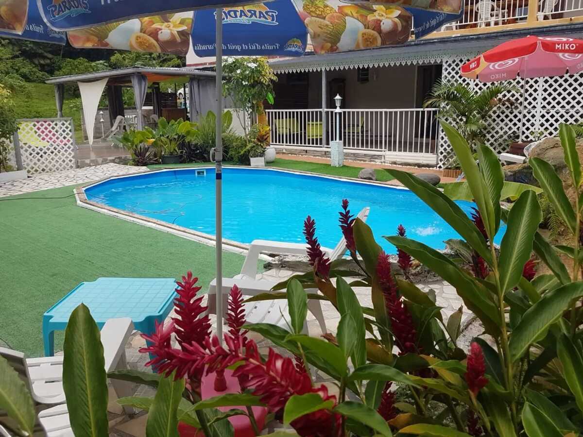 Studio avec vue jardin et piscine partagée à Morne-à-l'Eau - Photo 1