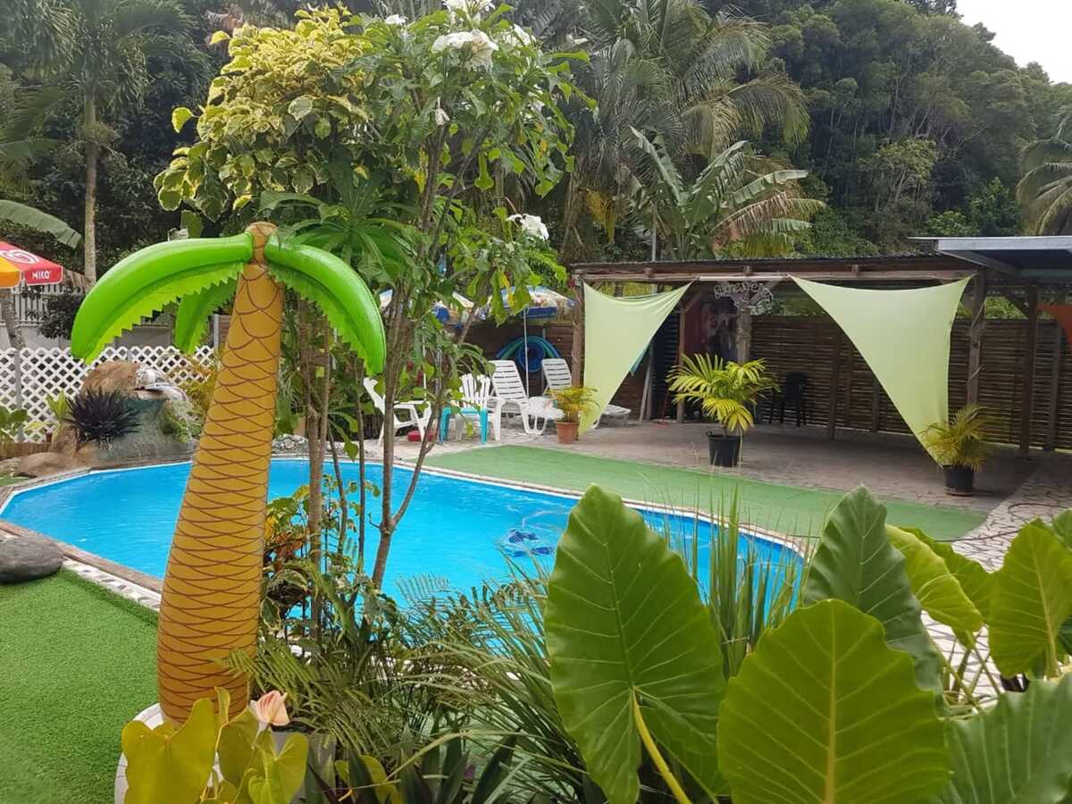 Studio avec vue jardin et piscine partagée à Morne-à-l'Eau - Photo 7
