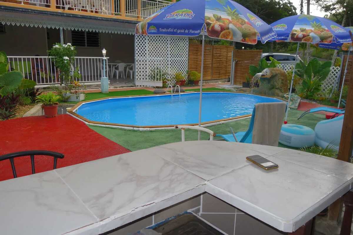 Appartement 2 chambres avec piscine partagée à Morne-à-l'Eau - Photo 1