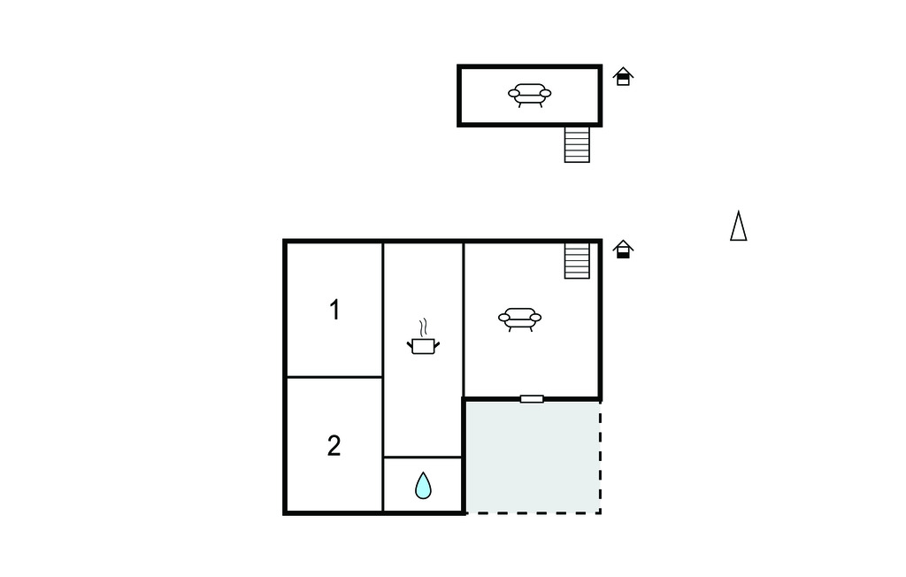 Maison 2 chambres Mane, jardin 200 m² et terrasse - Photo 21