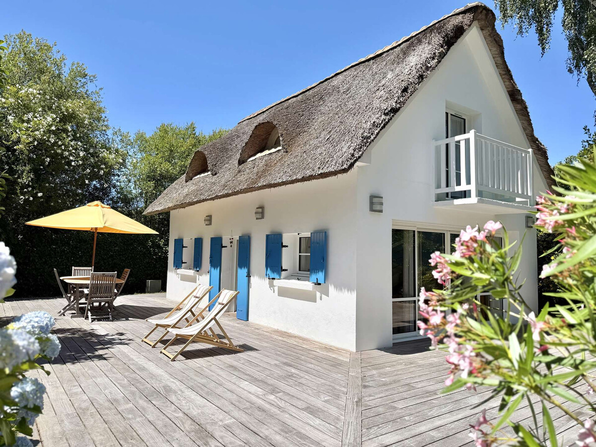 Maison bretonne typique 3* avec toit de chaume à Fouesnant - Photo 2