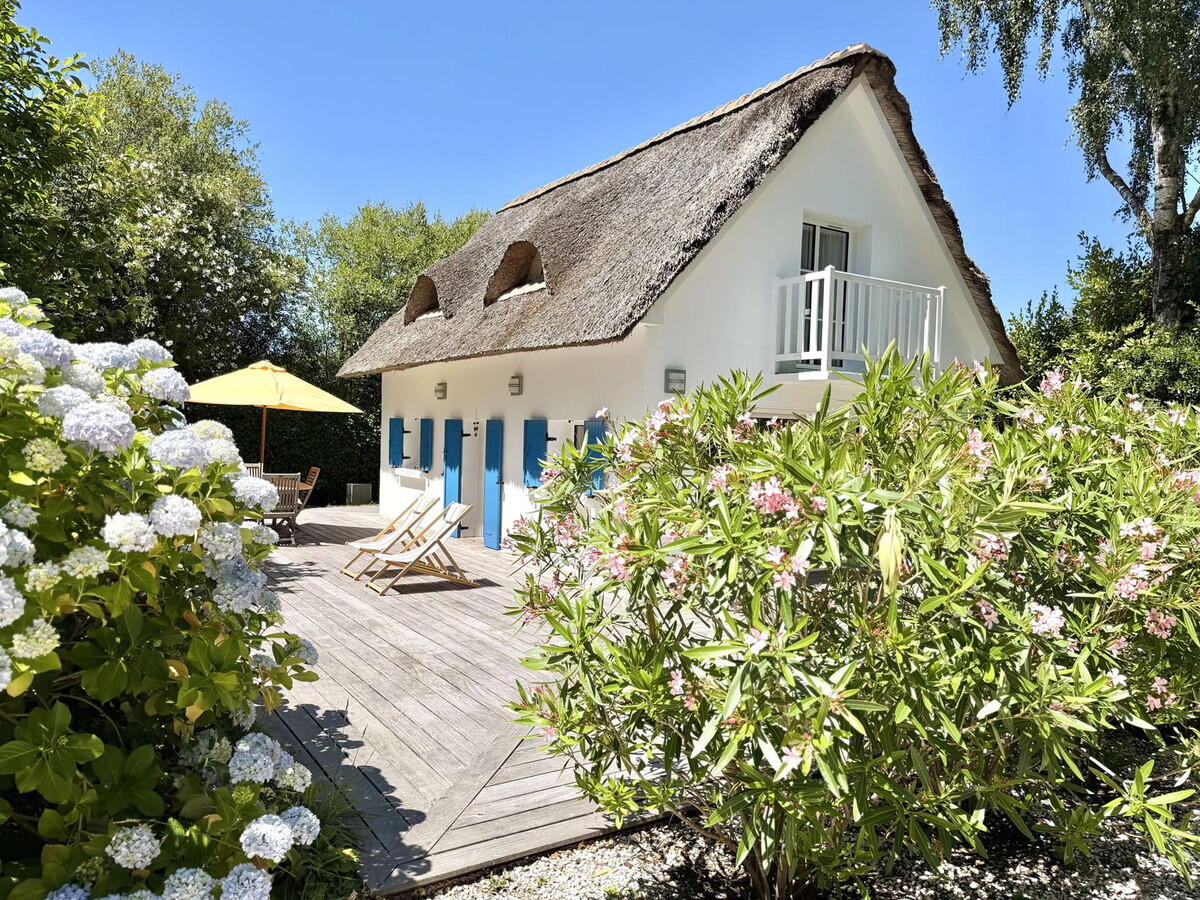 Maison bretonne typique 3* avec toit de chaume à Fouesnant - Photo 20