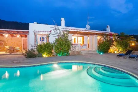 Location maison à San Jose, Charmante maison à Ibiza avec vue sur Formentera