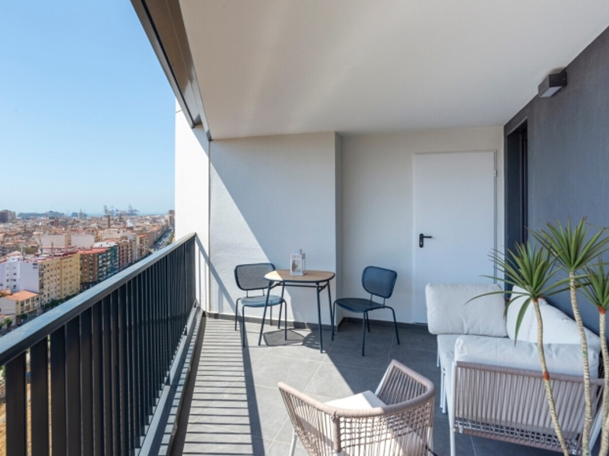 Appartement 3 chambres Málaga, 14e étage avec piscine - Photo 25