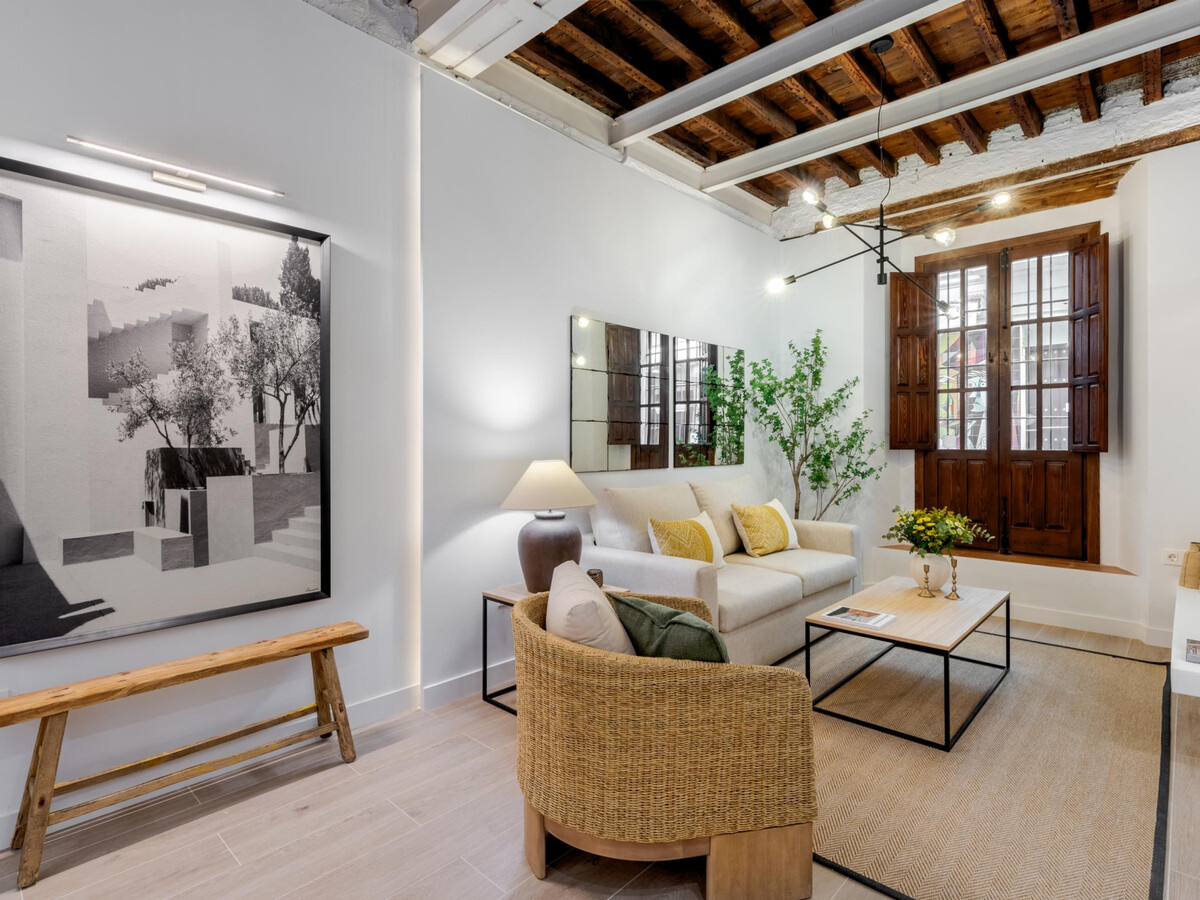 Appartement minimaliste pour 3 personnes à Málaga - Photo 3