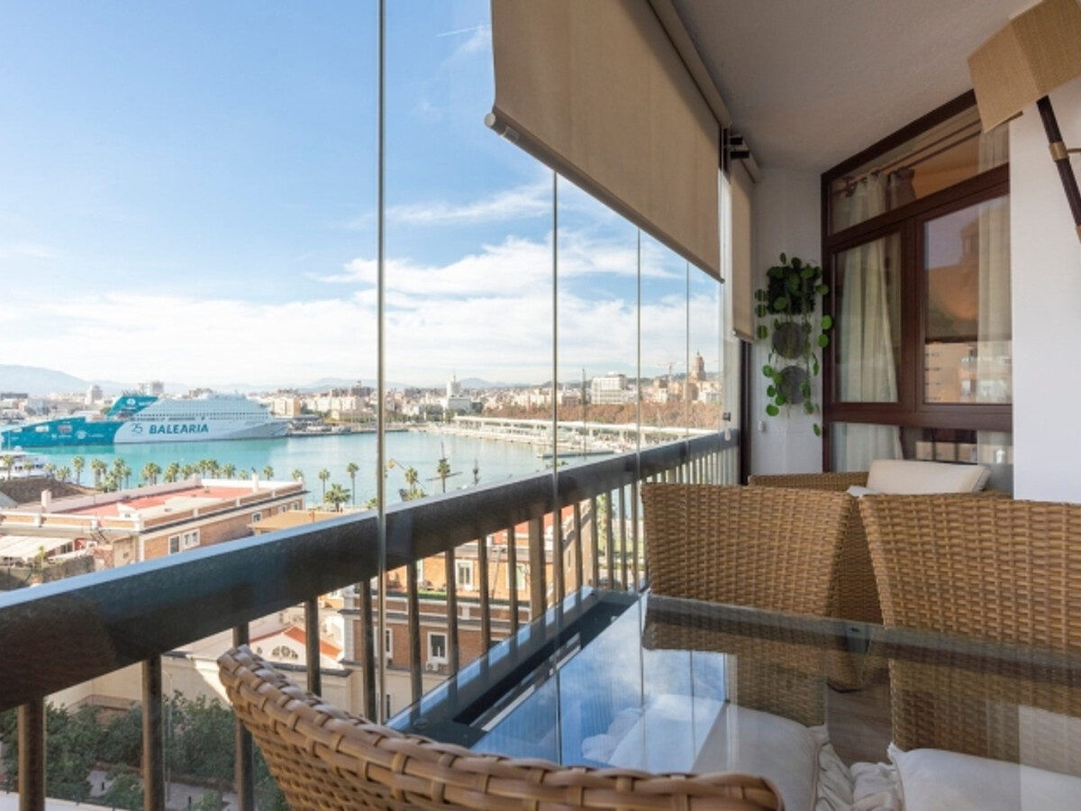 Appartement 3 ch à Malagueta, terrasse vue mer - Photo 8