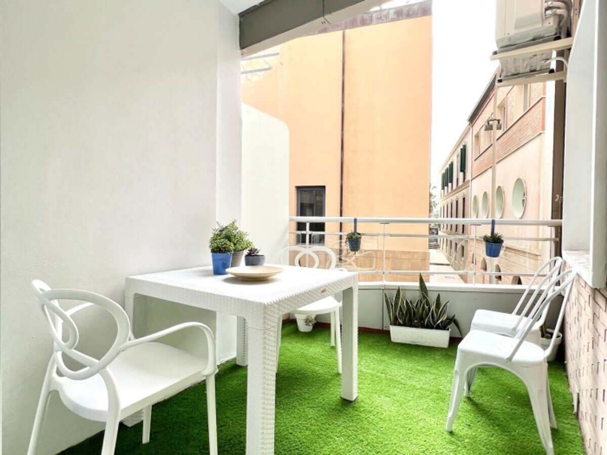Appartement face à la plage de Malagueta, terrasse privée - Photo 1