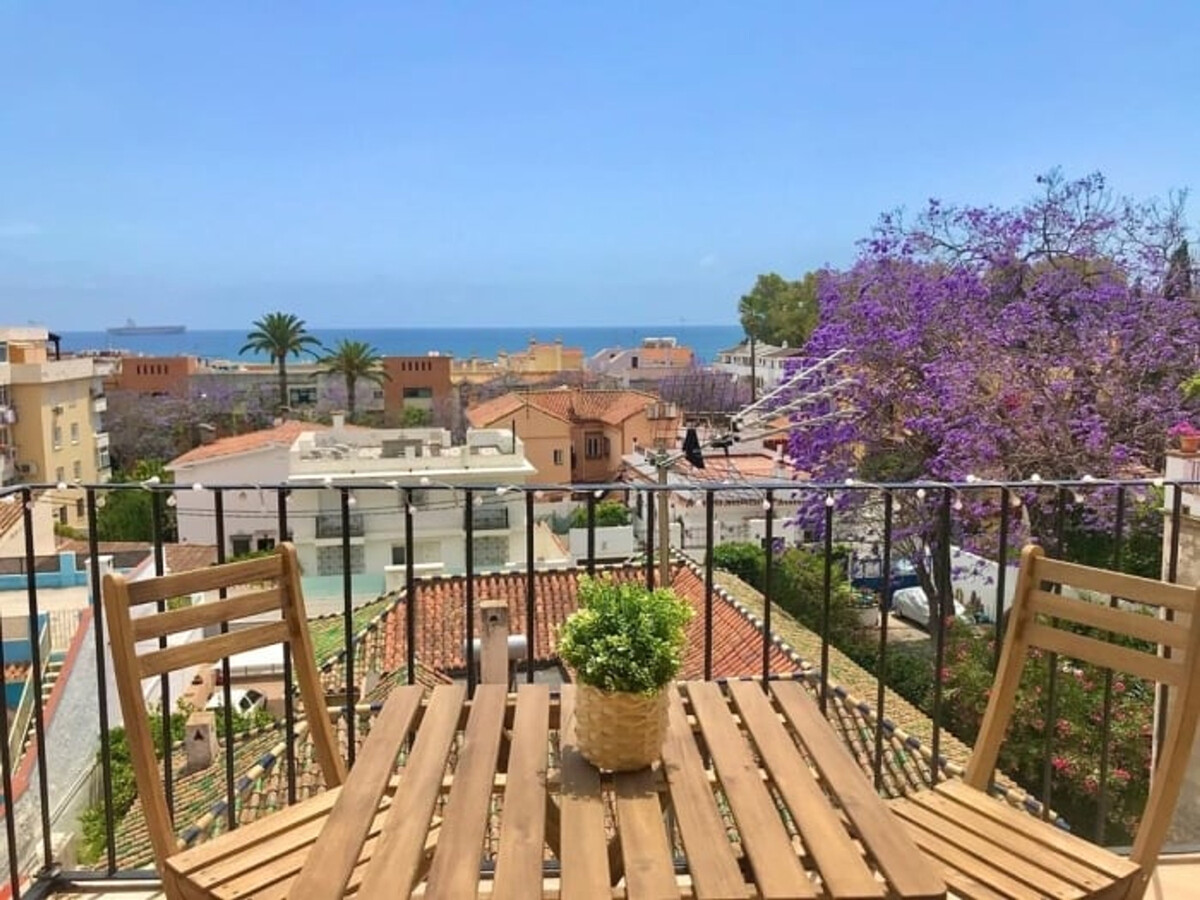 Appartement Pedregalejo, terrasse vue mer à 4 min plage - Photo 2