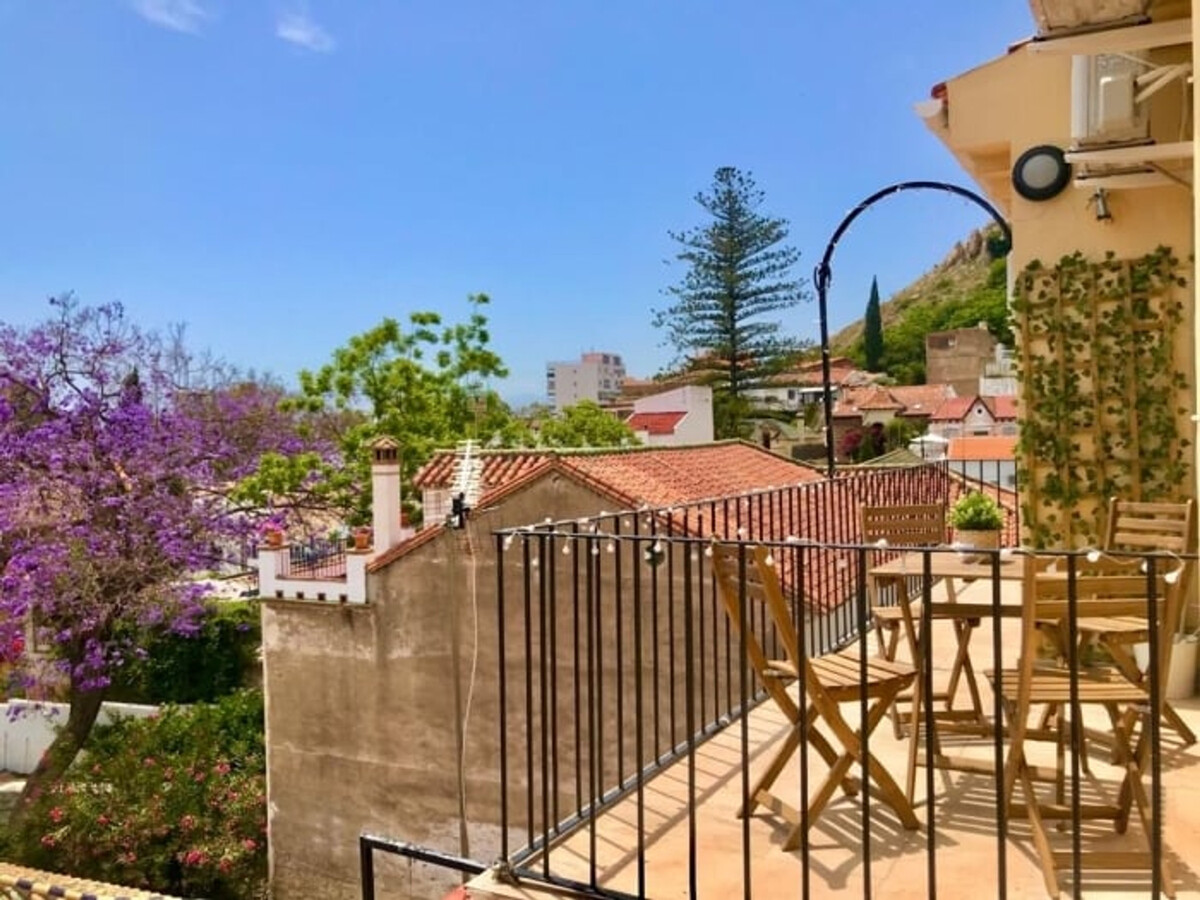 Appartement Pedregalejo, terrasse vue mer à 4 min plage - Photo 6