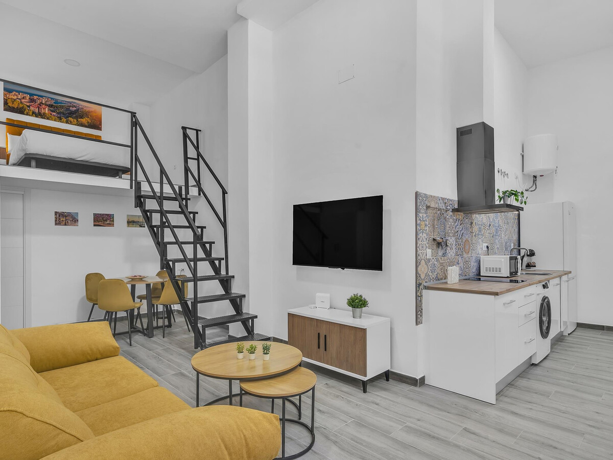 Loft design avec double hauteur à Málaga - Photo 1