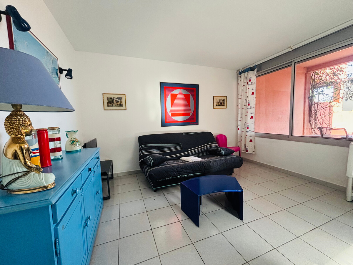 T3 Argelès-sur-Mer : Terrasse couverte et parking privé - Photo 5