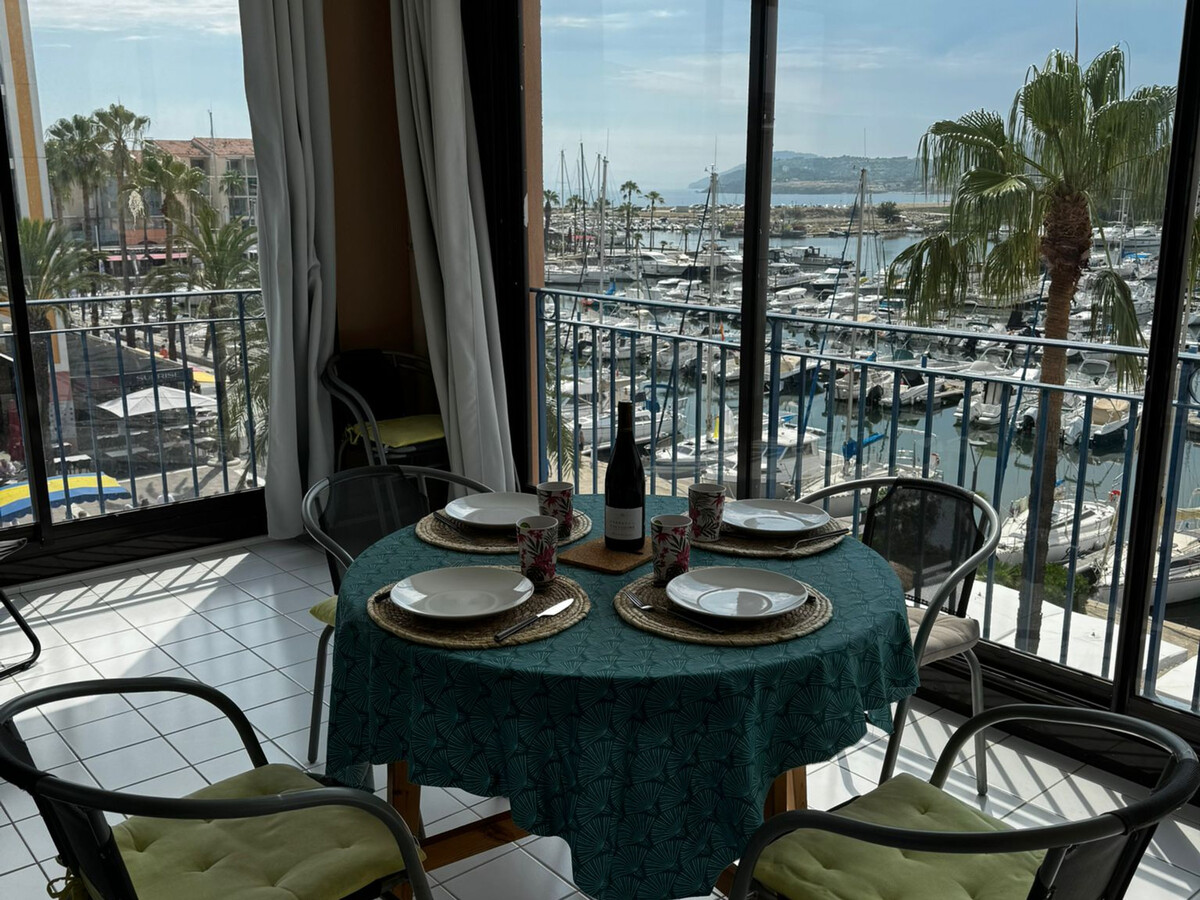 Appartement 4 pers. avec loggia vue port - Argelès-sur-Mer - Photo 1