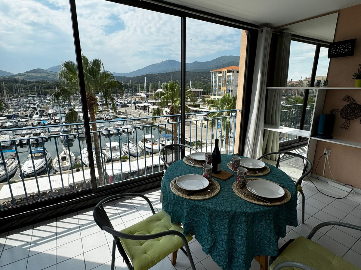 Appartement 4 pers. avec loggia vue port - Argelès-sur-Mer - Photo 2