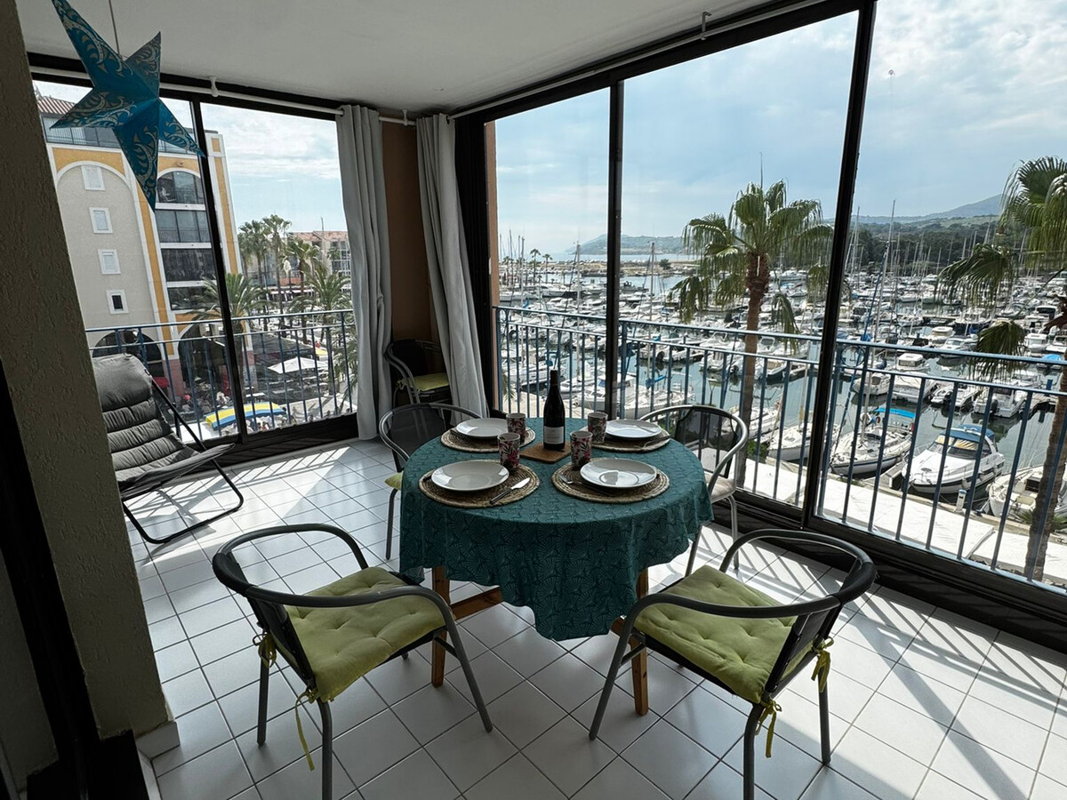 Appartement 4 pers. avec loggia vue port - Argelès-sur-Mer - Photo 3
