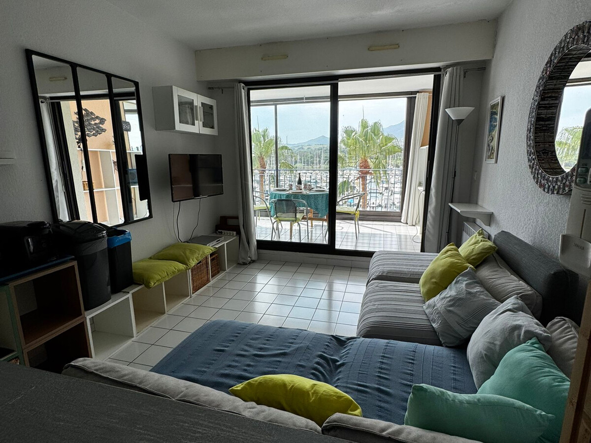 Appartement 4 pers. avec loggia vue port - Argelès-sur-Mer - Photo 5