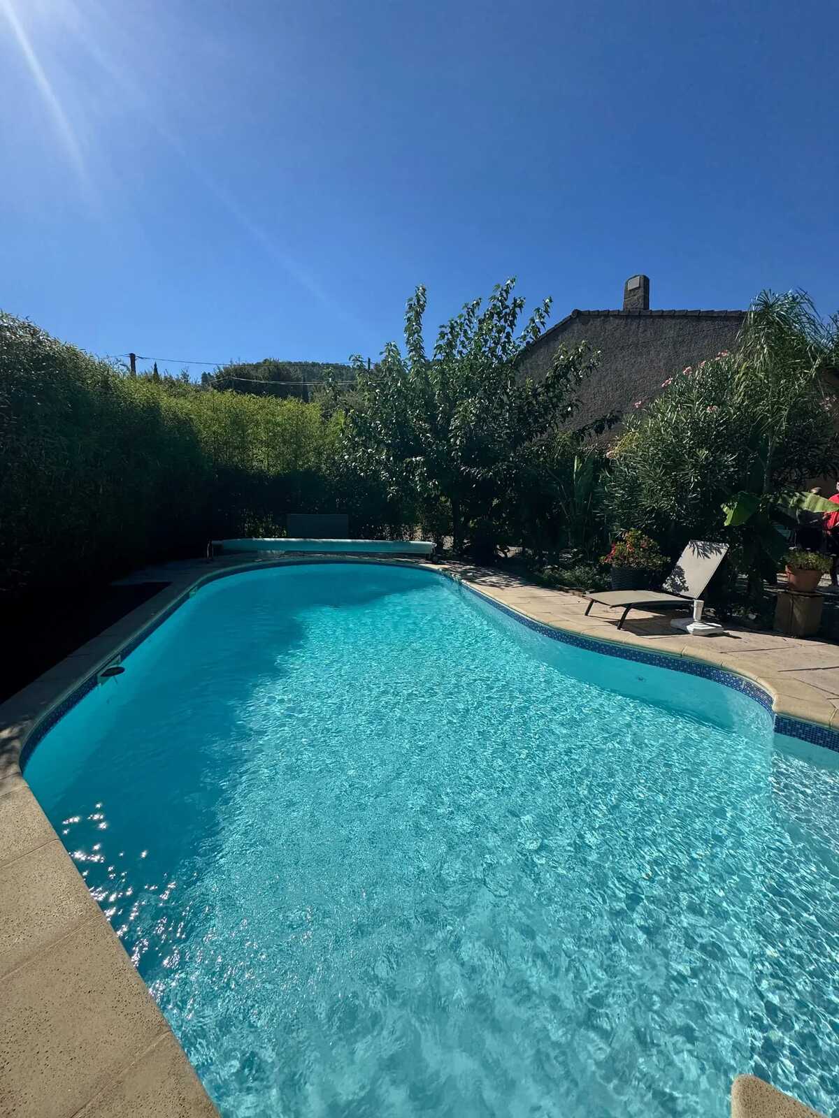 Appartement 90 m² piscine et jardin privé Les Mayons - Photo 3
