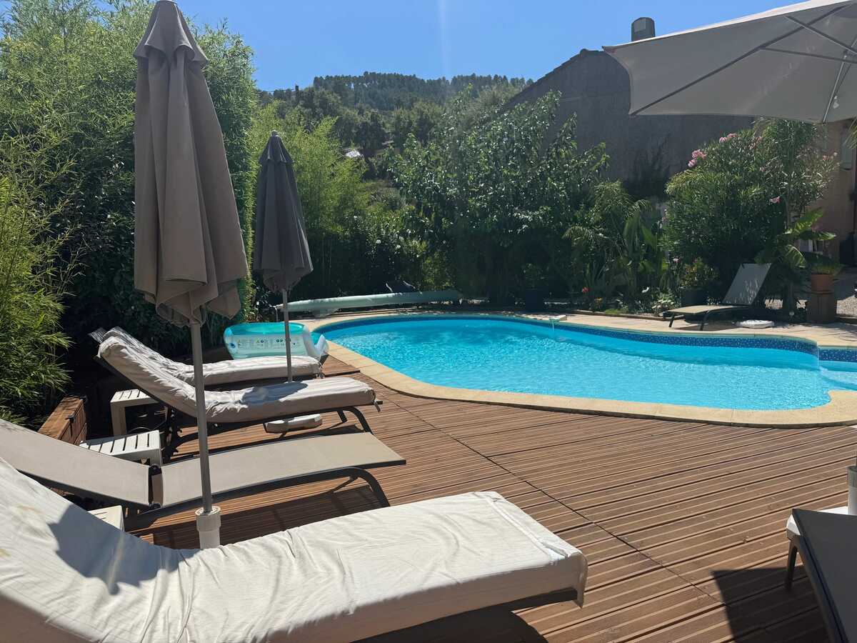 Appartement 90 m² piscine et jardin privé Les Mayons - Photo 26