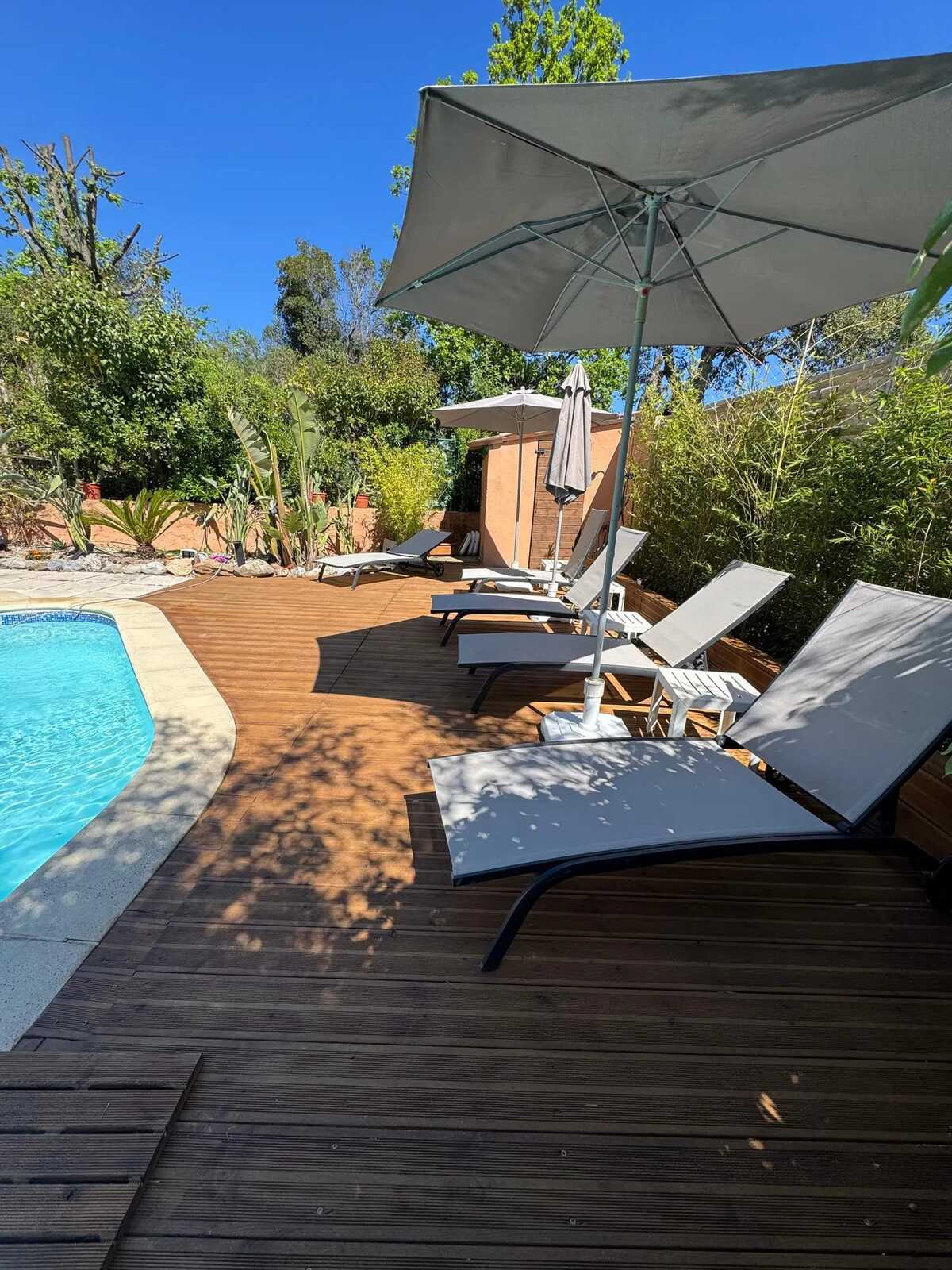 Appartement 90 m² piscine et jardin privé Les Mayons - Photo 73